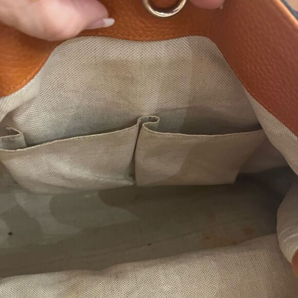 Authentic Pumpkin orange Gucci soho purse - Picture 5 of 15